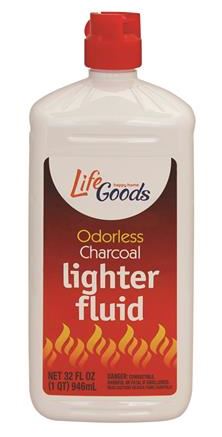 FLUID LIGHTER CHARCOAL 32OZ LIFE GOODS BRAND - Matches/Lighter Fluids